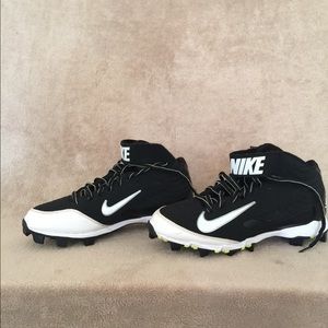 Nike Football cleats with ankle strap
